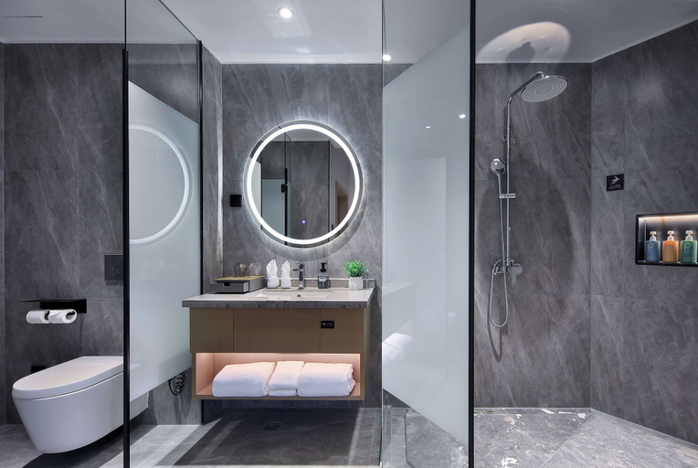Bathroom 3, Microtel By Wyndham Changsha Meixi Lake, Changsha