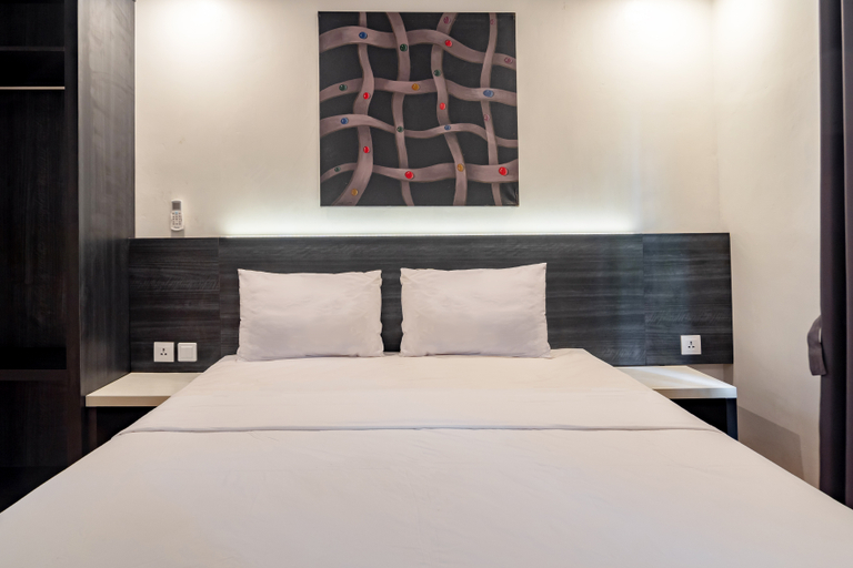 Bedroom 2, By The River Cottage with Private Warm Pool, Sleman