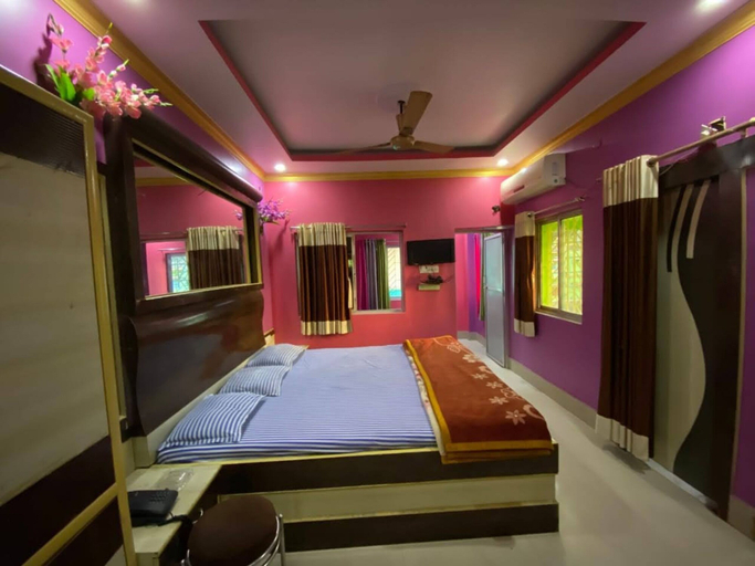 Bedroom 4, Goroomgo Raj Sonia Digha, Purba Medinipur
