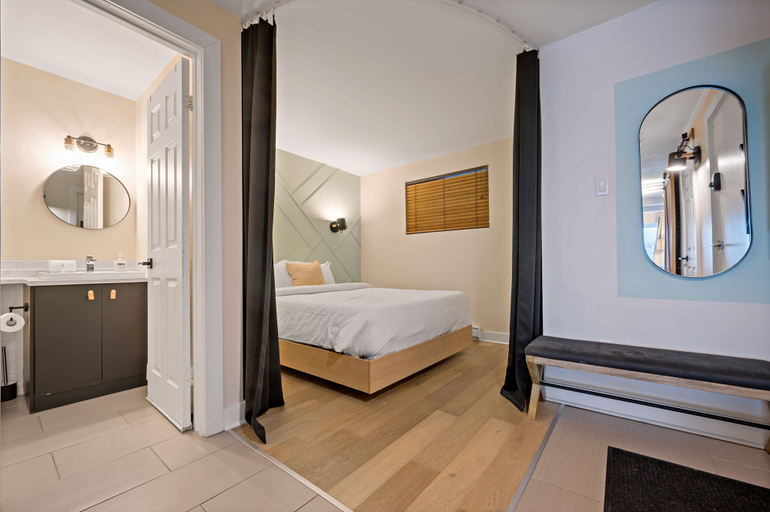 Bedroom 2, Hôtel du lac - RVMT, Les Laurentides
