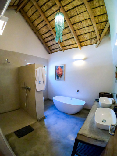 Bathroom 5, The Makokola Retreat, Mangochi Town