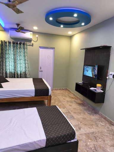 Bedroom 2, Daylight Stay, Kancheepuram