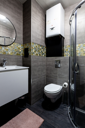 Bathroom 5, Hey-Aparthotel, Bruxelles