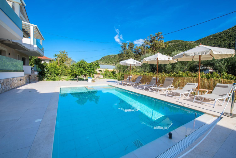 Swimming pool 4, Kampos Apartment, Ionian Islands