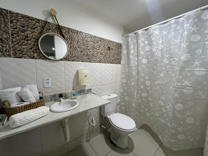 Bathroom 4, Sam Day Suítes, Natal