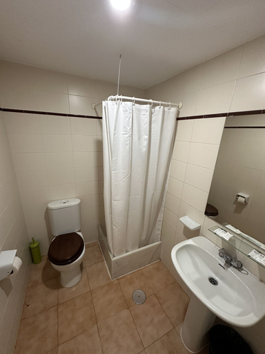 Bathroom 3, Hostal San Felipe, Málaga