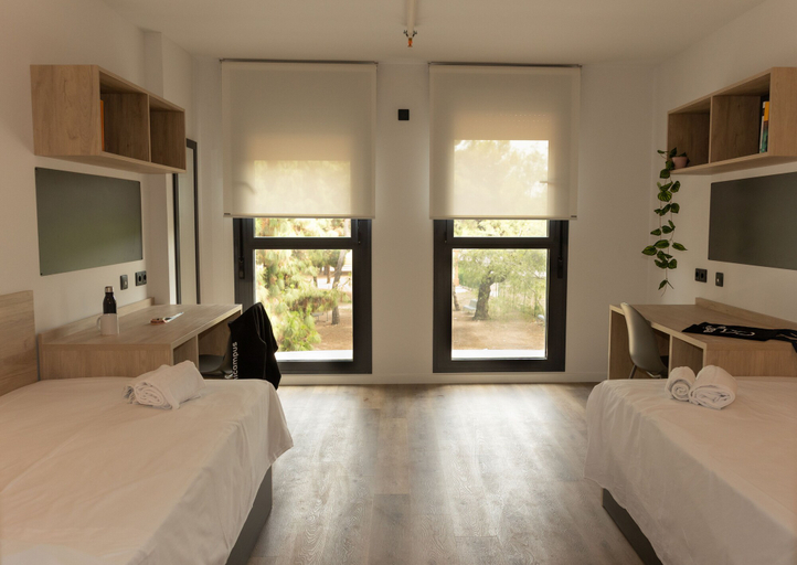 Bedroom 3, Micampus Burjassot Parque, Valencia