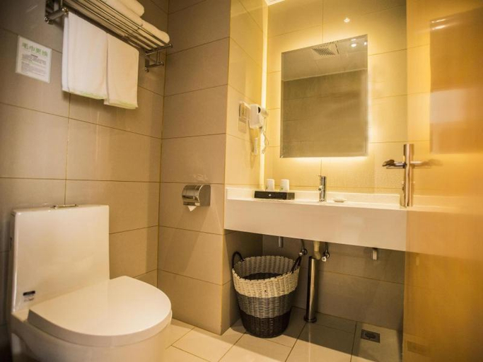 Bathroom 4, GreenTree Inn Handan Wei County Xianbiao, Handan