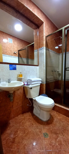 Bathroom, Hoteles Bogota Inn Turisticas 63, Santafé de Bogotá