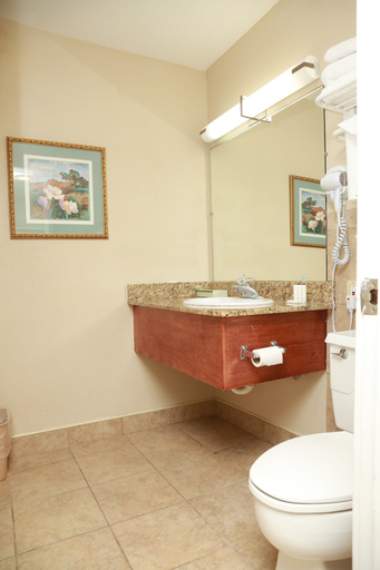 Bathroom 4, Ramada by Wyndham Fresno North, Fresno