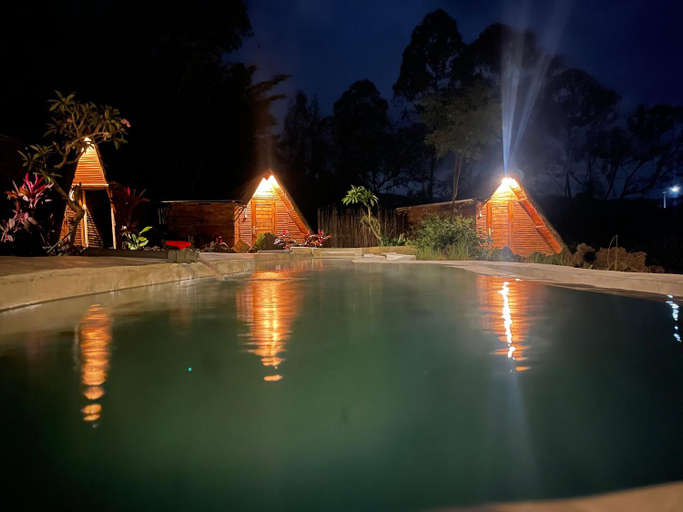 Others 3, Triangular house and hot spring, Bangli