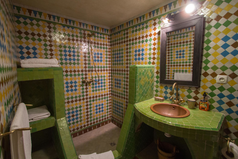 Bathroom 4, Riad Rocco, Fès