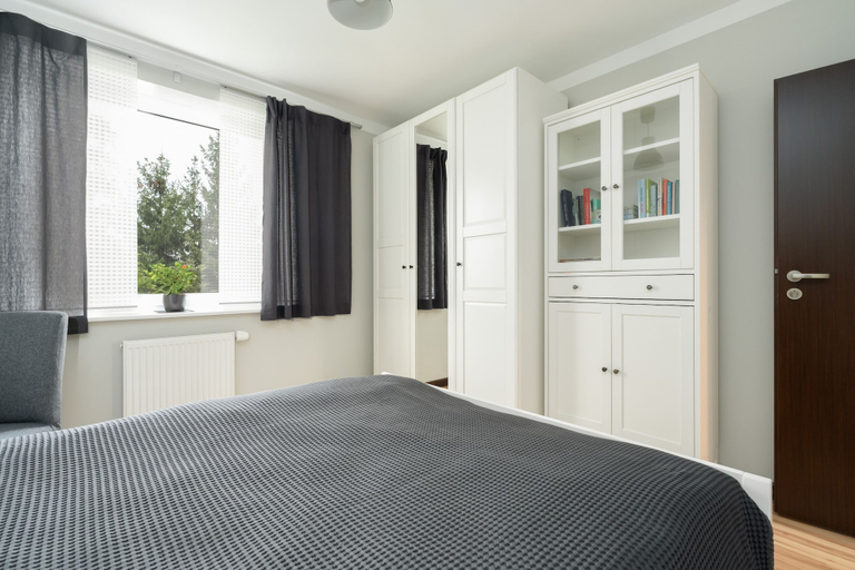 Bedroom 2, Dom Sianowska Poznań by Renters, Poznań City