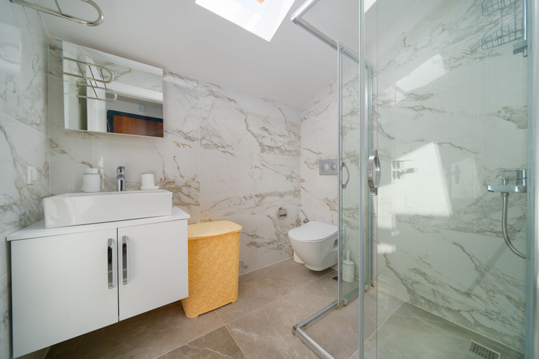 Bathroom 3, Golden Rose Suit Pension, Kaş