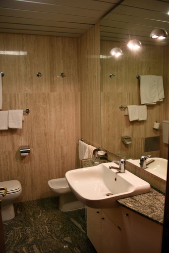 Bathroom 5, hotel michelangelo, Siena