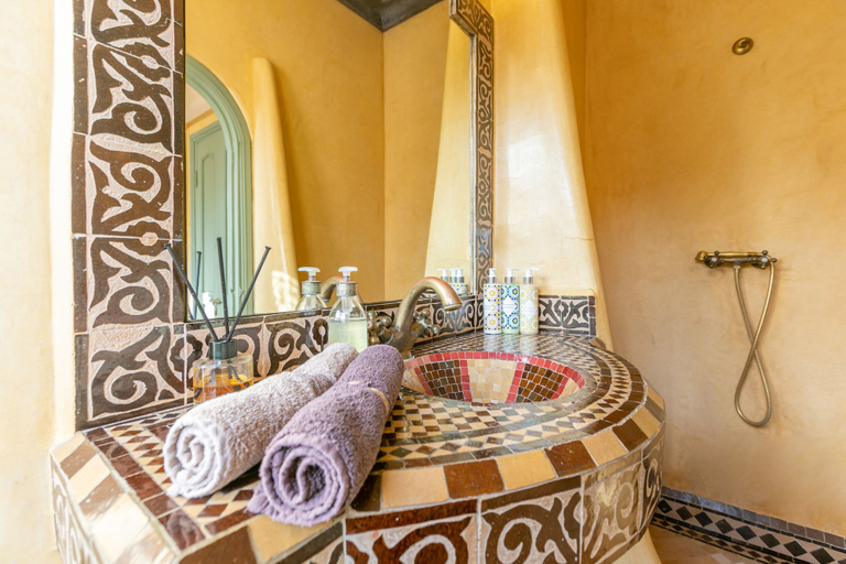 Bathroom 5, Riad Les Trois Palmiers El Bacha, Marrakech