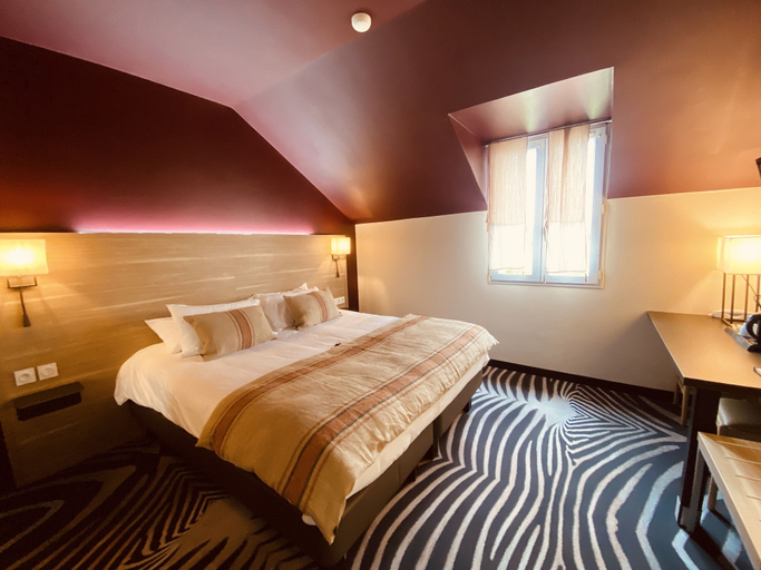 Bedroom 3, Logis Relais Des Gourmands, Lot