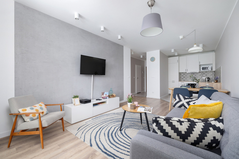 Others 5, Subtle Grey Apartment by Renters, Kraków City
