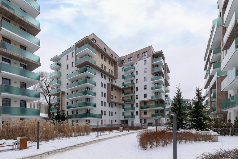 Exterior & Views 2, Subtle Grey Apartment by Renters, Kraków City