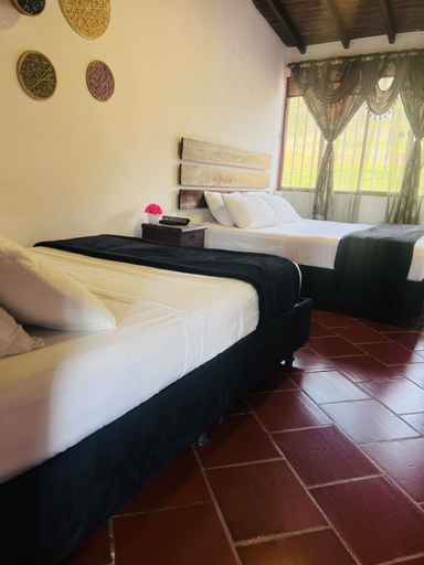 Bedroom 3, Hotel campestre palmas del zamorano, Curití