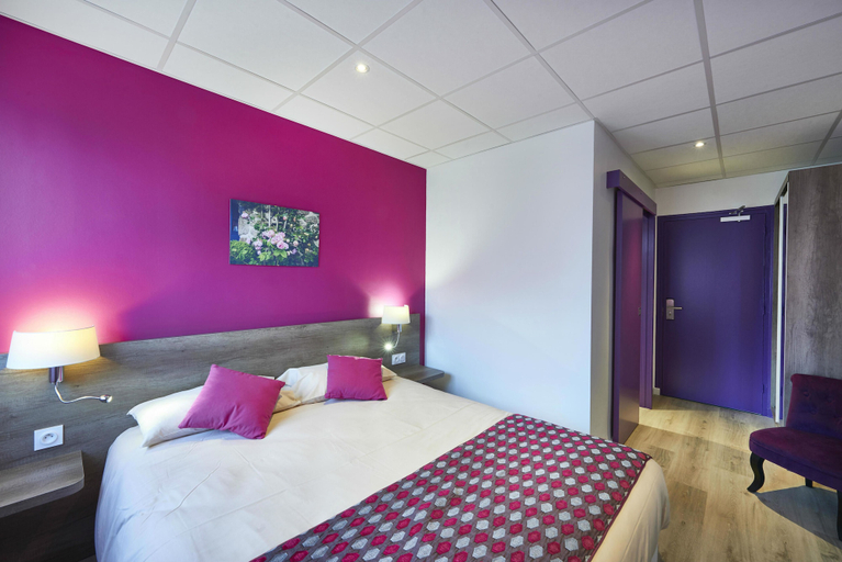 Bedroom 4, Logis Hôtel Cozy, Finistère