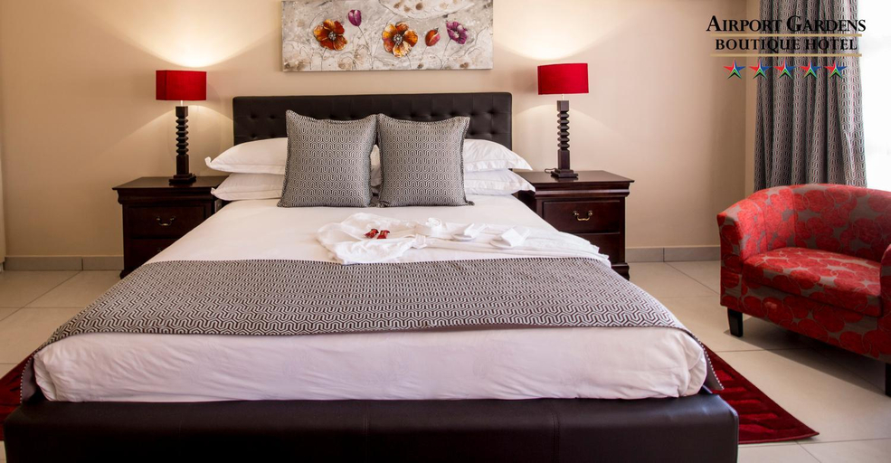 Bedroom 3, Airport Gardens Boutique Hotel, Ekurhuleni
