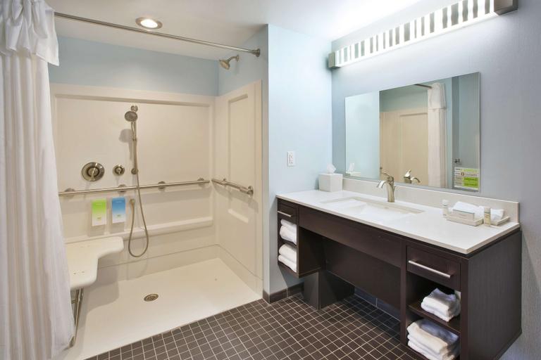 Bathroom 4, Home2 Suites by Hilton Pittsburgh Area Beaver Valley, Beaver