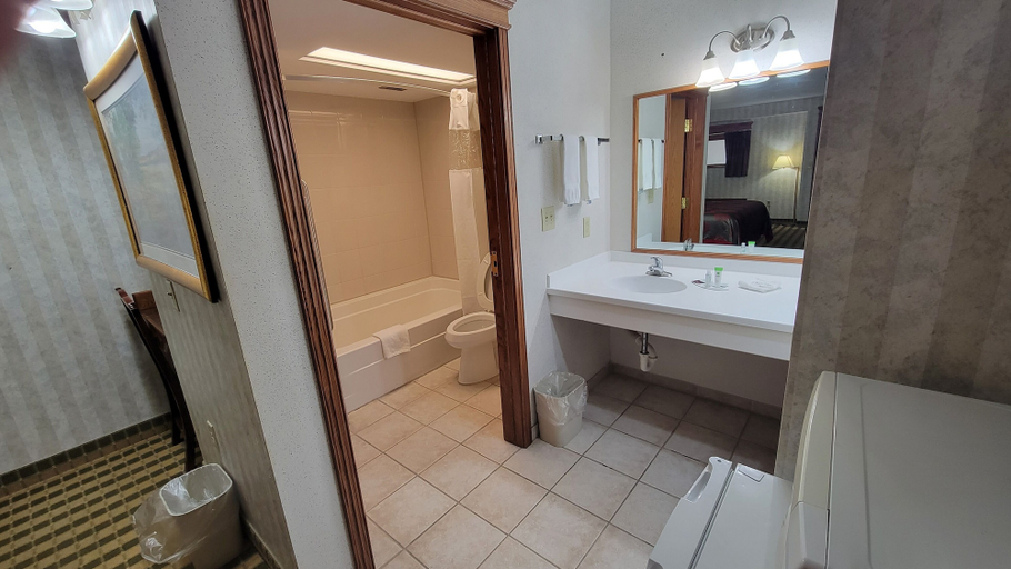 Bathroom 4, Ramada by Wyndham Saginaw Hotel & Suites, Saginaw