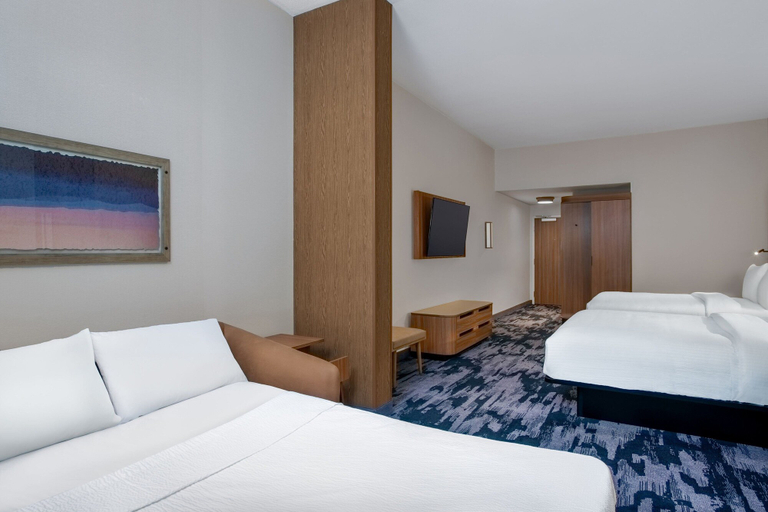 Bedroom 3, Fairfield Inn & Suites Indianapolis Plainfield, Hendricks