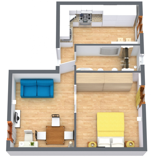 Floor plan, DolceVita Apartments N. 465, Venezia
