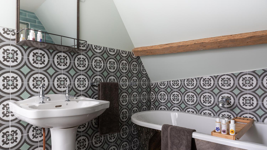 Bathroom 3, The Bear Hotel, Dorset