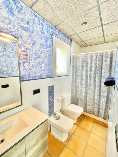 Bathroom, Villa Serena Costa Brava con Piscina Privada AC WIFI BBQ, Girona