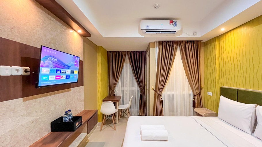 Others 3, Modern Studio Room Apartment at Tamansari Skylounge Makassar By Travelio, Makassar