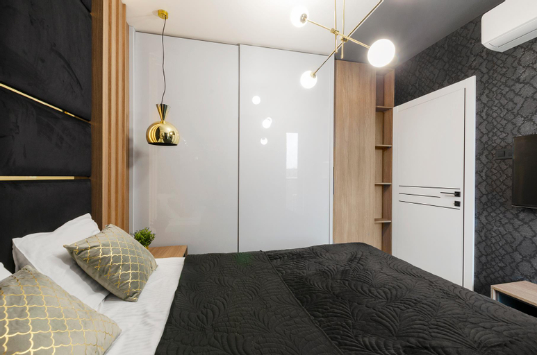 Bedroom 4, Lumina apartmets near Museum of the City, Łódź