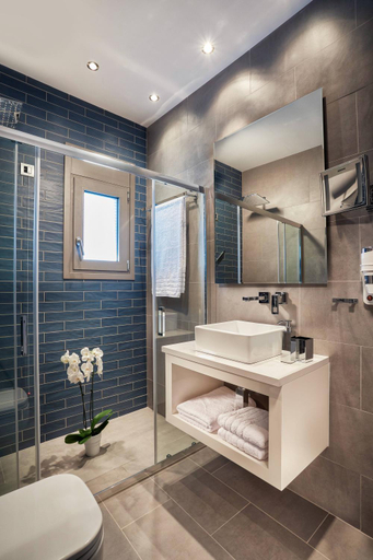 Bathroom 3, Lagouvardos Village Hotel, Peloponnese