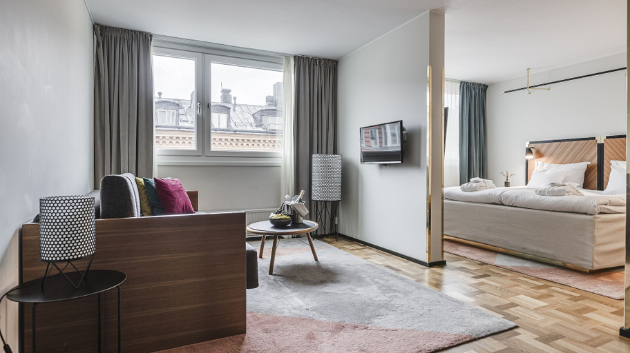 Bedroom 3, Clarion Hotel Amaranten, Stockholm