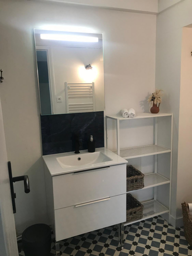 Bathroom 2, Studio Le Sandettie a 50m de la plage!, Somme