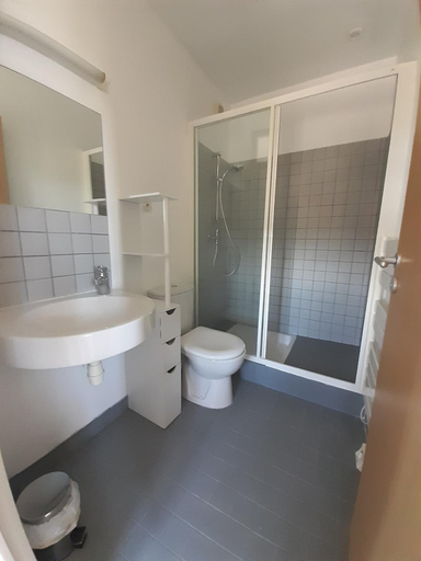 Bathroom 2, Les Prairies de Bellevue, ideal curistes, vacanciers et ouvriers, Vienne