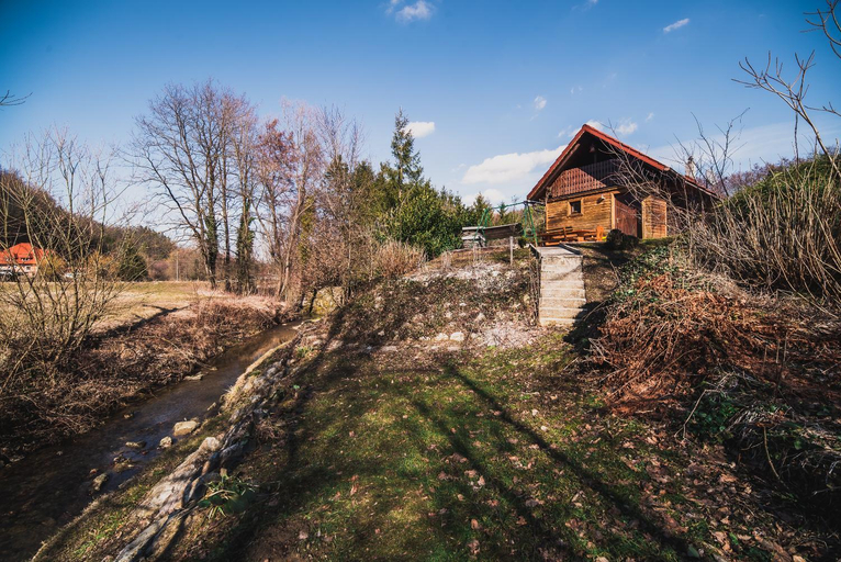 Exterior & Views 1, Wooden Cabin Zurej with Hot Tub, Šentjur pri Celju