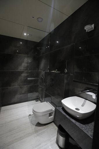 Bathroom 3, Hotel Radiance, Ahmadnagar