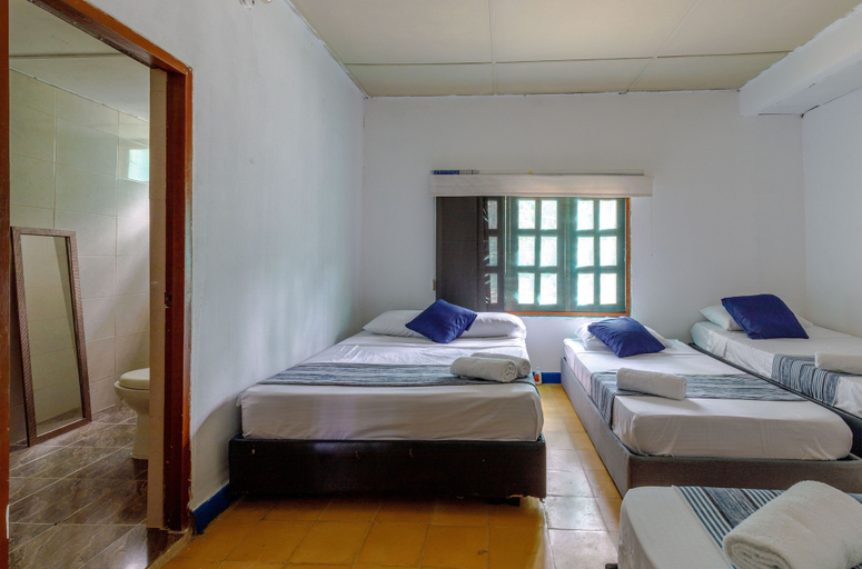Bedroom 3, CASA DE CAMPO CASTILLETE, Santa Marta (Dist. Esp.)