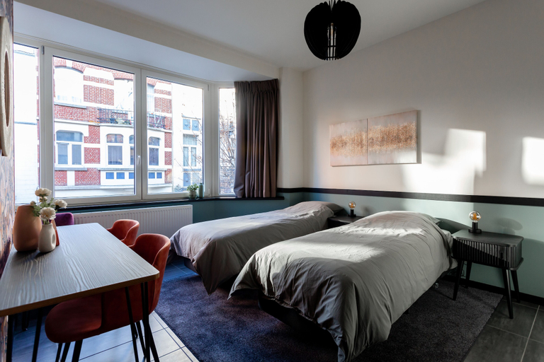 Bedroom 4, Hey-Aparthotel, Bruxelles