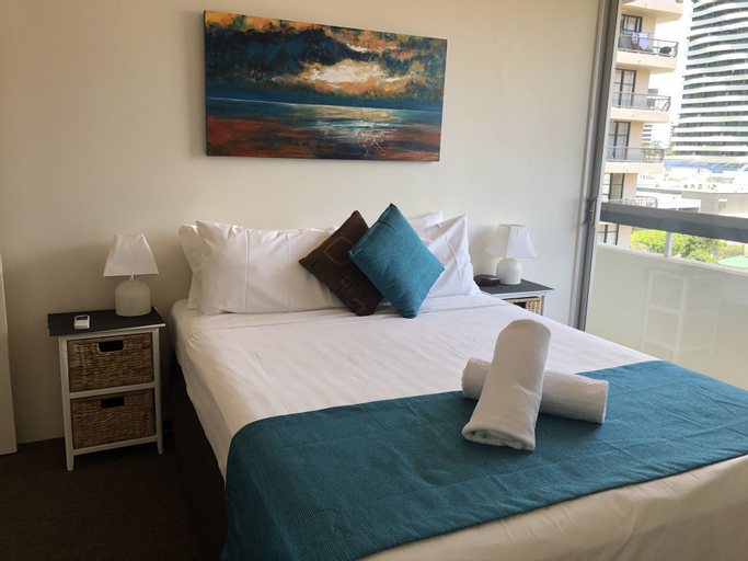 Bedroom 4, Hi Ho Beach Apartments, Gold Coast