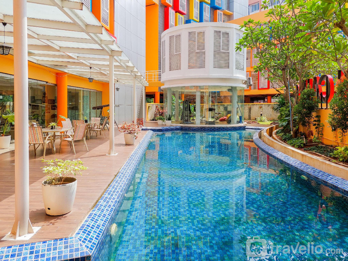 Warm Studio (No Kitchen) Kubikahomy By Travelio, South Tangerang