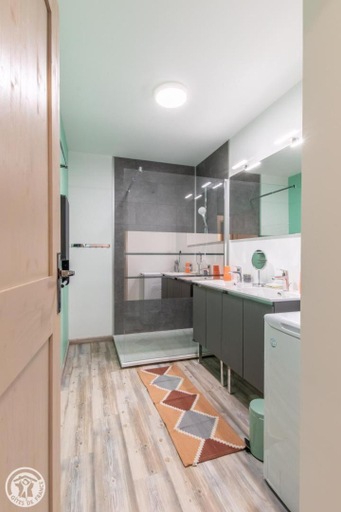 Bathroom, Gite Annecy 201 - Au Royaume des Castors - Appt 201, Haute-Savoie