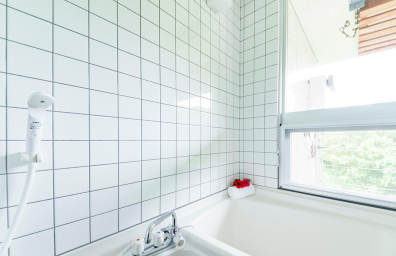 Bathroom 2, Asahinoyado Shidakaji, Nanjō