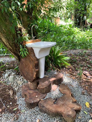 Bathroom 2, Jungle Bluff Beach Paradise - Jungle House, Bocas del Toro