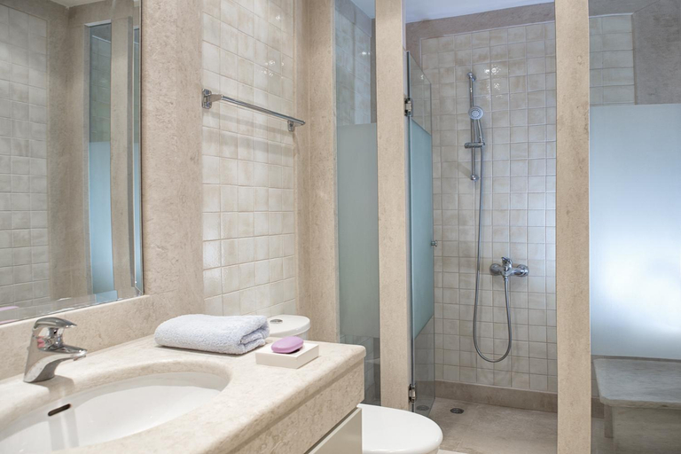 Bathroom 2, The Marble Resort, Central Greece