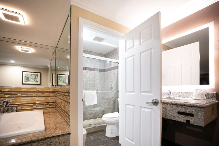 Bathroom 4, Rodeway Inn & Suites Bellflower, Los Angeles