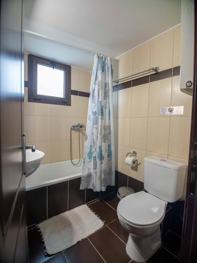 Bathroom, Karyon Apartments, East Macedonia and Thrace